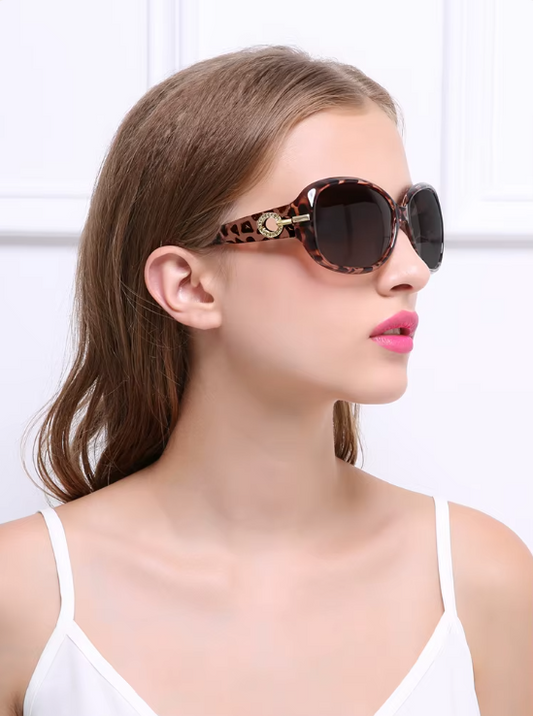 Women's UV400 Polarized Retro Butterfly Sunglasses for Fashion & Travel