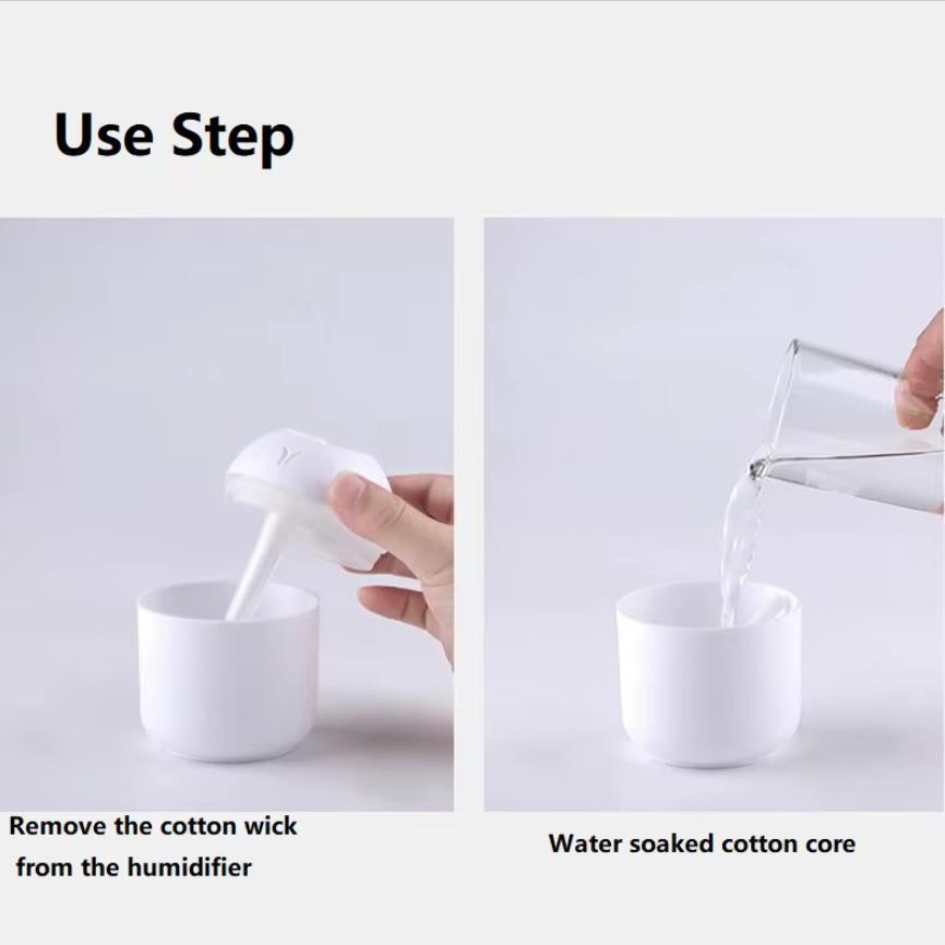 250ML USB Mini Air Humidifier & Essential Oil Diffuser – Ultrasonic, Silent Mist Maker with LED Color Light, for Home or Car.